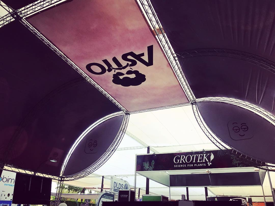 Vista del stand Astro para Expoweed