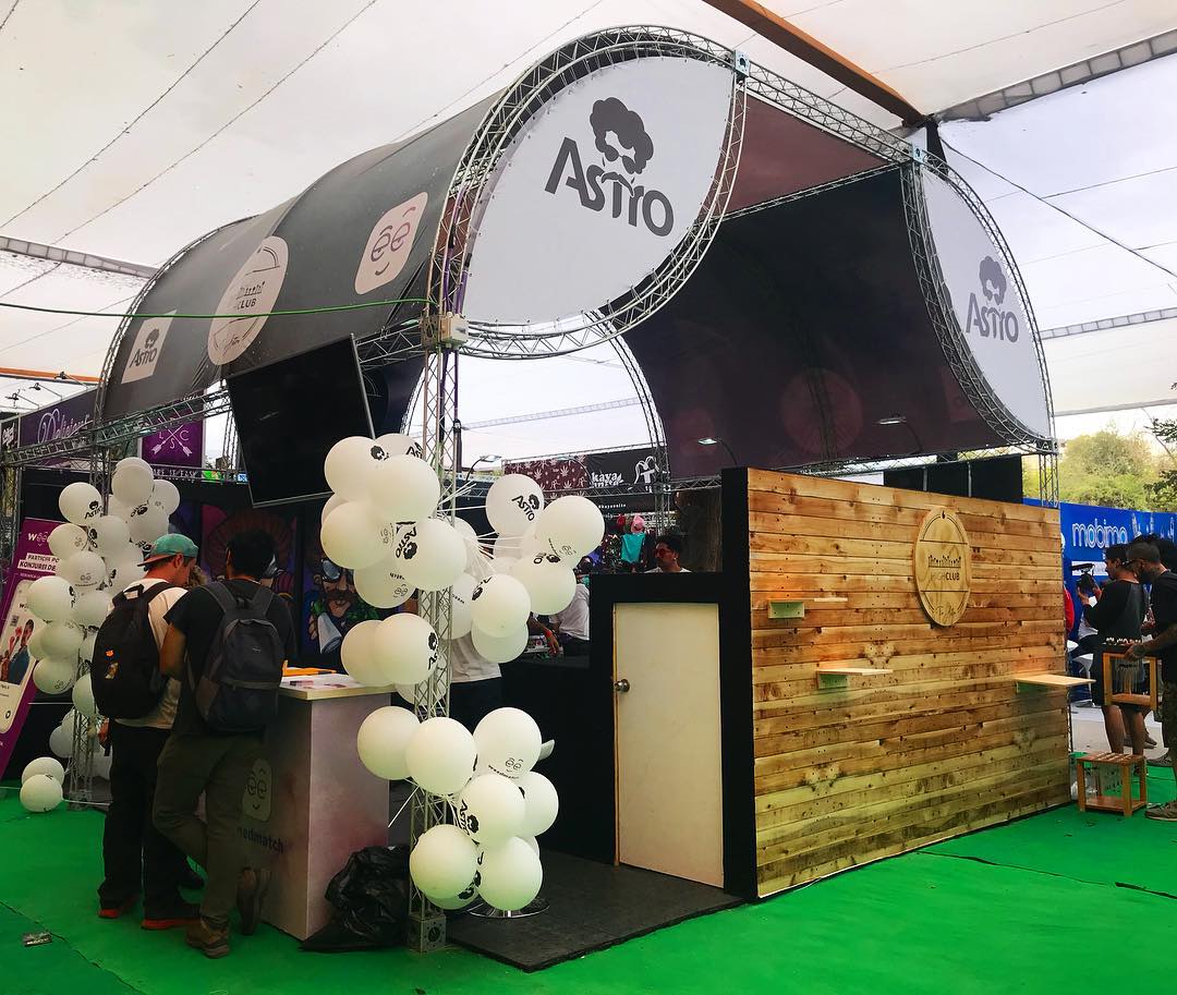 Vista del stand Astro para Expoweed